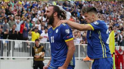 Vedat Muriqi attı Kosova kazandı!