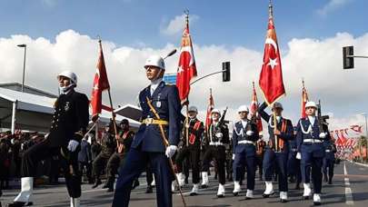 Vatan Caddesi'nde görkemli tören