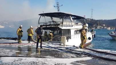 Bebek sahilde panik anları