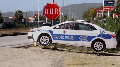 Muğla'da maket trafik aracını da soydular