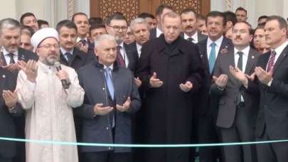 Cumhurbaşkanı Erdoğan Bilal Saygılı Camii açılışında açıklamalar