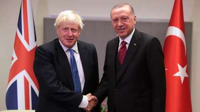 Cumhurbaşkanı Erdoğan, Boris Johnson ile Libya ve Suriye'yi görüştü