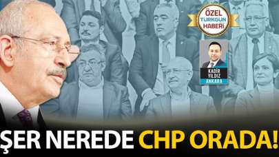 Şer nerede CHP orada