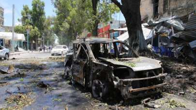 Somali’de Türkleri koruyan güvenlik güçlerine bombalı saldırı