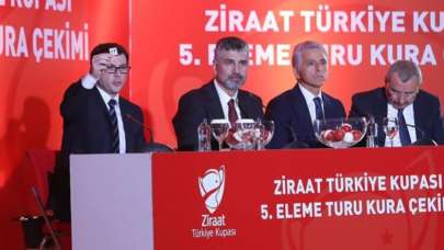 Türkiye Kupası'nda çeyrek final ve yarı final eşleşmeleri belli oldu