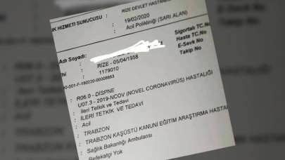 O belgeyi paylaşan çalışana soruşturma!