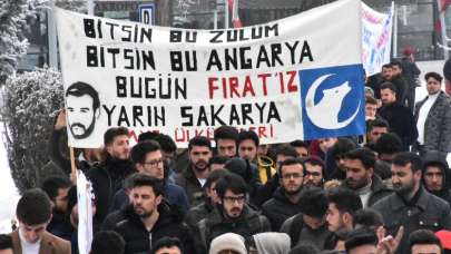 Sivas'ta, şehit Fırat Çakıroğlu için anma yürüyüşü