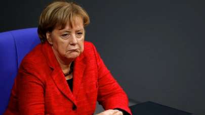 Merkel'in test sonucu belli oldu