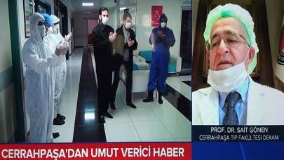 Prof. Dr. Gönen: Son bir haftadır bizdeki hasta sayıları stabilleşti