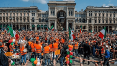 Verdikleri kayıplar unutuldu! İtalya'da protestoyla inkar ettiler