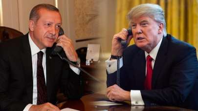 Erdoğan, Trump ile telefonda görüştü