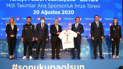 Türkiye Futbol Federasyonu sponsorluk anlaşması imzaladı