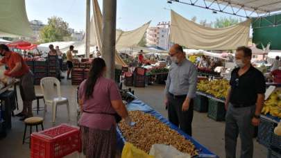 Silifke Kaymakamından pazar denetimi