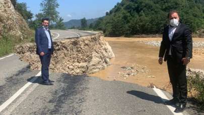 MHP heyeti afet bölgesinde