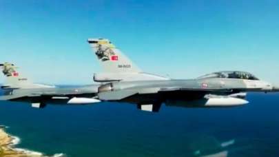 MSB paylaştı: Akdeniz'de F-16'lar havalandı