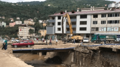 Giresun'da selden etkilenen afetzedelere  bir destek de OGM'den