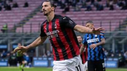 Milan dev derbiden Zlatan'la güldü!