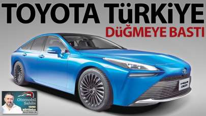 Toyota Türkiye düğmeye bastı