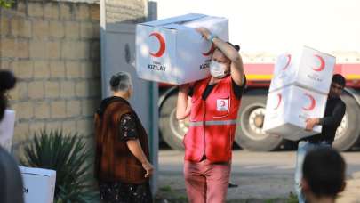 Türk Kızılay'dan Azerbaycan’a ikinci yardım konvoyu yola çıkıyor