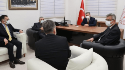 Sağlık Bakanı Fahrettin Koca'dan önemli ziyaret