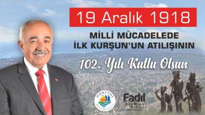 İlk kurşun atılışının 102. yılı kutlu olsun