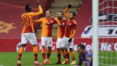 Galatasaray 3 puanı 3 golle kazandı!