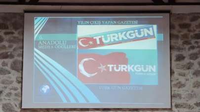 Yılın Gazetesi 'TÜRKGÜN' seçildi