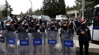 Boğaziçi Üniversitesi'nde gözaltına alınanlar adliyeye sevk edildi