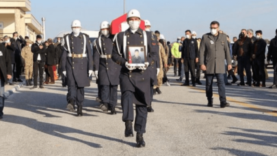 Gara Şehidi Astsubay Başçavuş Semih Özbey'e veda