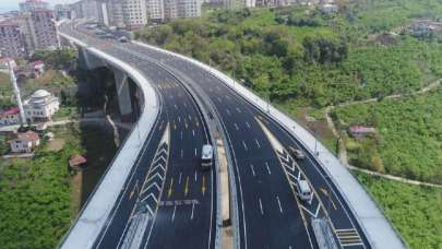 Trafiği rahatlatacak projenin yüzde 60'ı tamamlandı