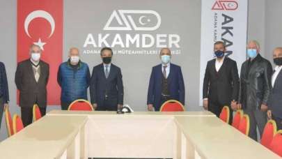 Adana Emniyet Müdürü Doğan İnci'den AKAMDER’ e ziyaret