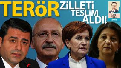 Terör zilleti teslim aldı