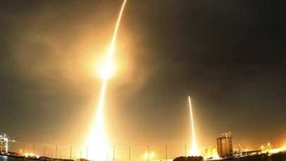 SpaceX 4 astronotu uzay istasyonuna gönderdi