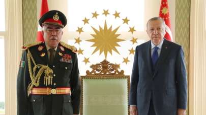 Cumhurbaşkanı Erdoğan, Raşid Dostum'u kabul etti