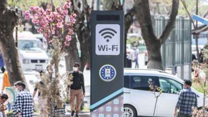 Kütahya'da ücretsiz wifiden 12 bin kişi yararlandı