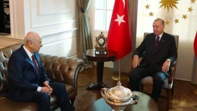 Erdoğan ile Bahçeli’den sürpriz görüşme