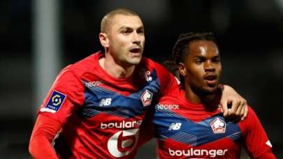 Burak attı şampiyonluk geldi! Fransa Ligue 1'de şampiyon Lille