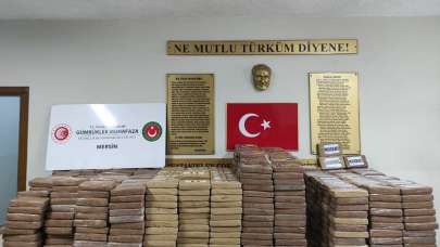 Mersin Limanı'nda 1 ton kokain ele geçirildi