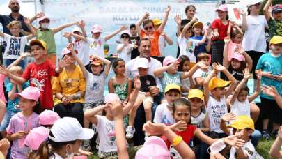 Silivri'de festival gibi ''Baba-Çocuk Şenliği''