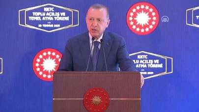 Cumhurbaşkanı Erdoğan: Kuzey Kıbrıs artık ayağa kalkıyor