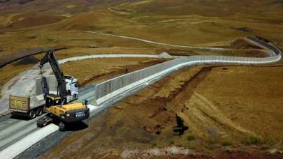 Van-İran sınırı beton duvar, hendek ve kulelerle 'geçilmez' olacak