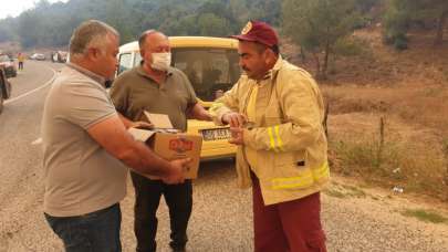 Kadirli Belediyesi, Orman İşçilerine yemek ve içecek dağıttı