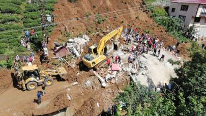 Rize'deki sel için "mücbir sebep" ilanı