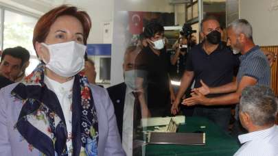 Akşener’in ziyaretinde gerginlik! ‘Yalan söylüyorsunuz!'