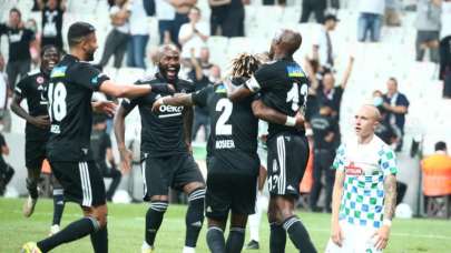 Beşiktaş Süper Lig'e 3 golle başladı!