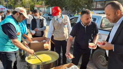 Cansuyu afet bölgesindeki mağdurların yaralarını sarıyor