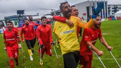 Ampute Futbol Milli Takımı finalde!