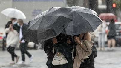 Meteoroloji'den 8 il için kuvvetli yağış uyarısı