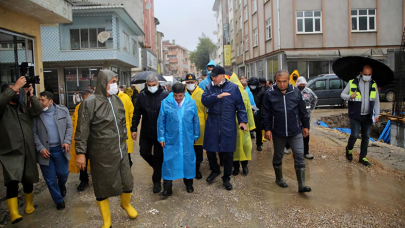 Bakan Soylu, sel bölgesi Bozkurt'ta incelemelerde bulundu