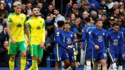 Chelsea, Kabaklı Norwich City'ye acımadı!